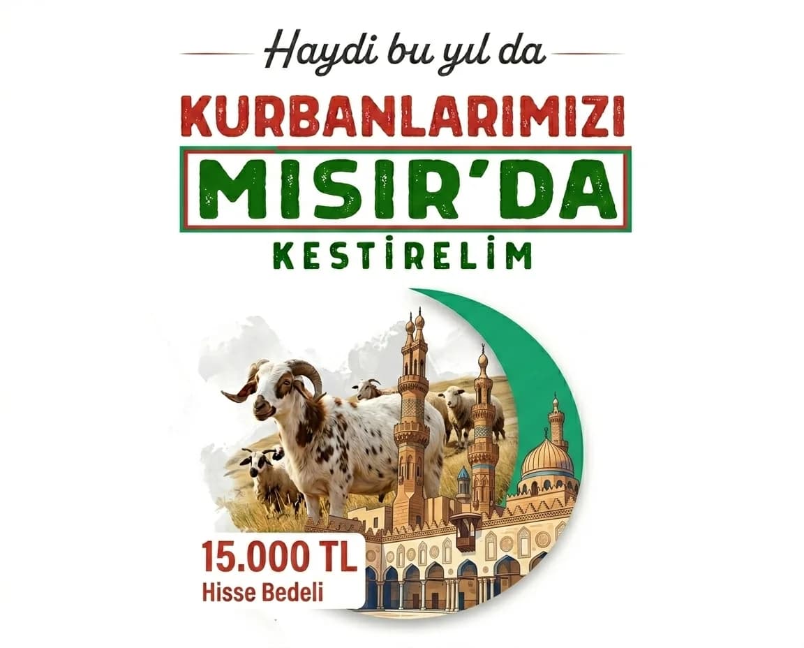 Mısır Kurban Bağışı 2026 kurban bağışı vekaletle kesim ve ihtiyaç sahiplerine dağıtım