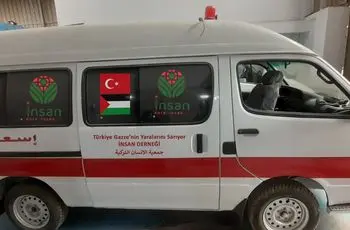 Ambulans kriz bölgesi faaliyetleri