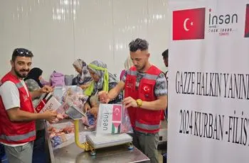 Kurban Bağışı kriz bölgesi faaliyetleri