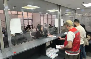 Nakdi Yardım kriz bölgesi faaliyetleri